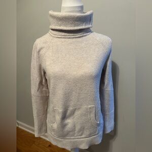 LOFT Soft Cream Cowl Neck Sweater